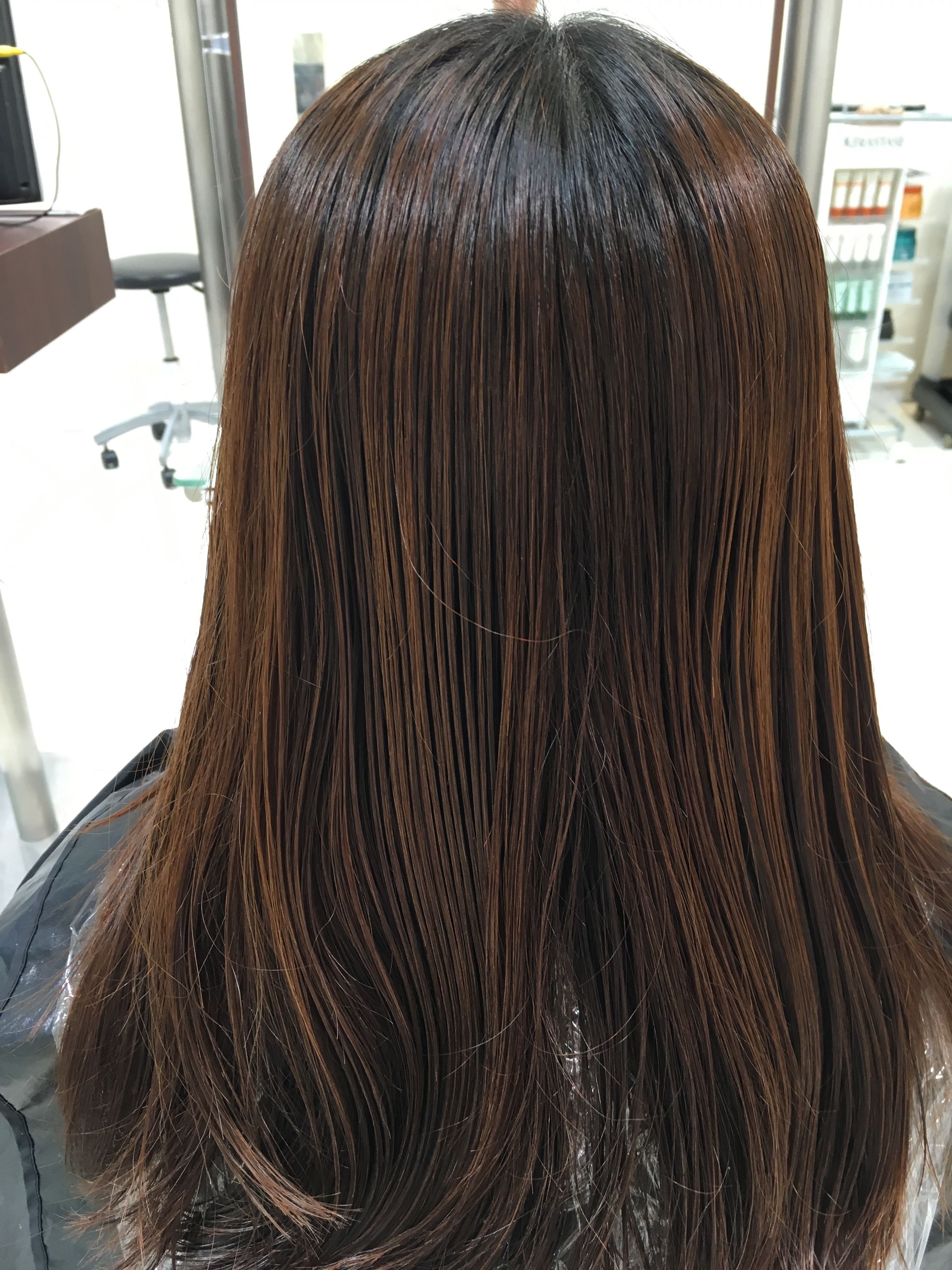 リッチな艶髪 コーラルブラウン Fukuoka Tenjin Salon Blog Toni Guy Hairdressing