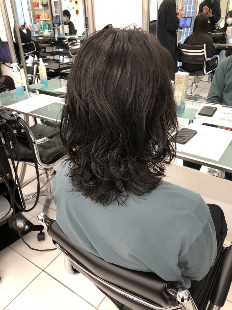 2 3ヶ月ぶりにカットパーマ Hiroo Salon Blog Toni Guy Hairdressing