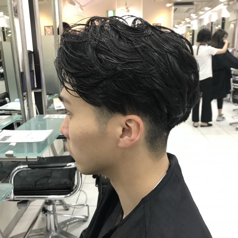 メンズパーマのご紹介 Hiroo Salon Blog Toni Guy Hairdressing