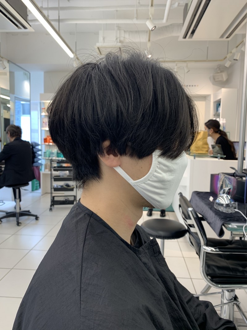 メンズのセンターパート Hiroo Salon Blog Toni Guy Hairdressing